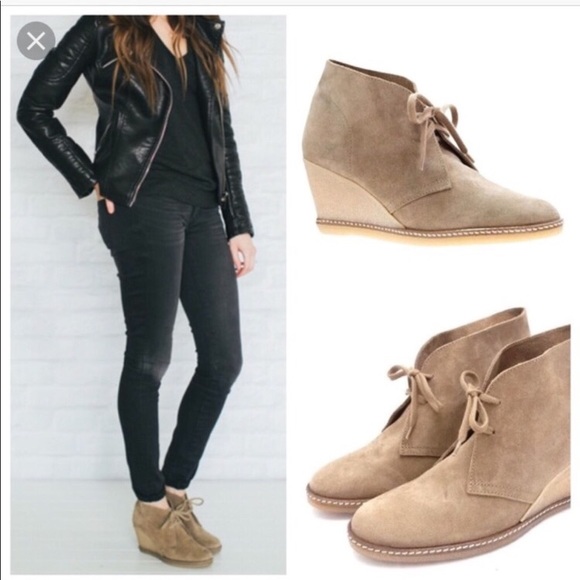 j crew suede booties